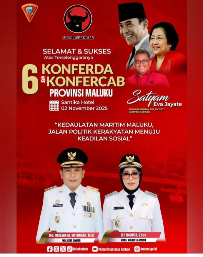 KONFERCAB PARTAI PDI-P KE 6