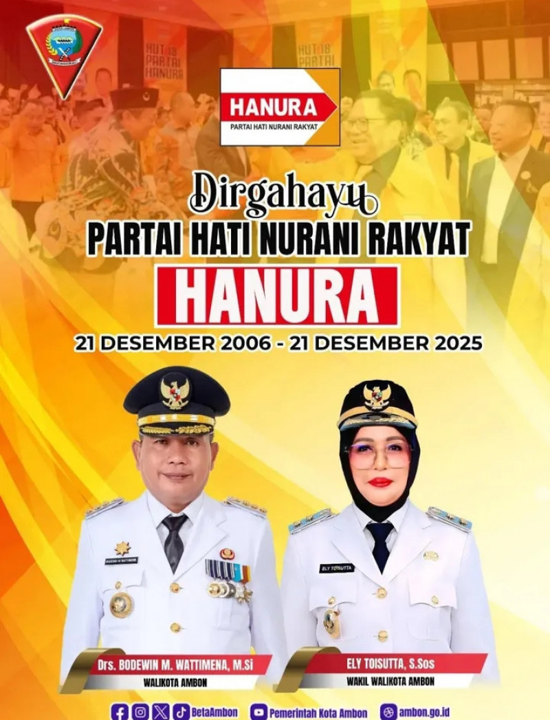 Dirgahayu Partai HANURA