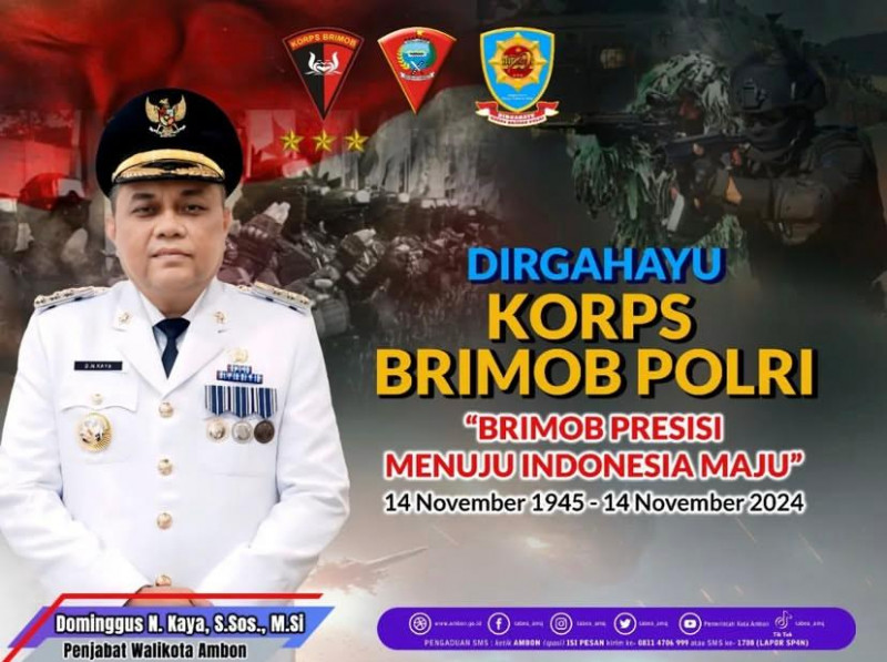 Dirgahayu Korps Brimob Polri