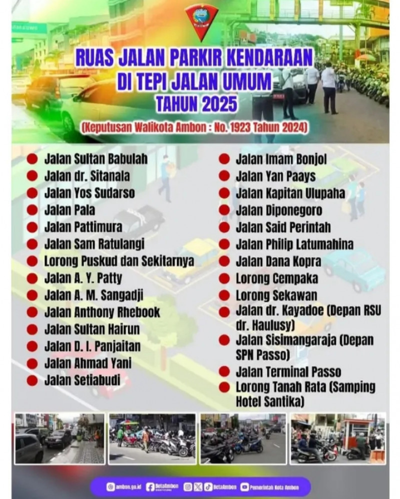 Ruas Jalan Parkir