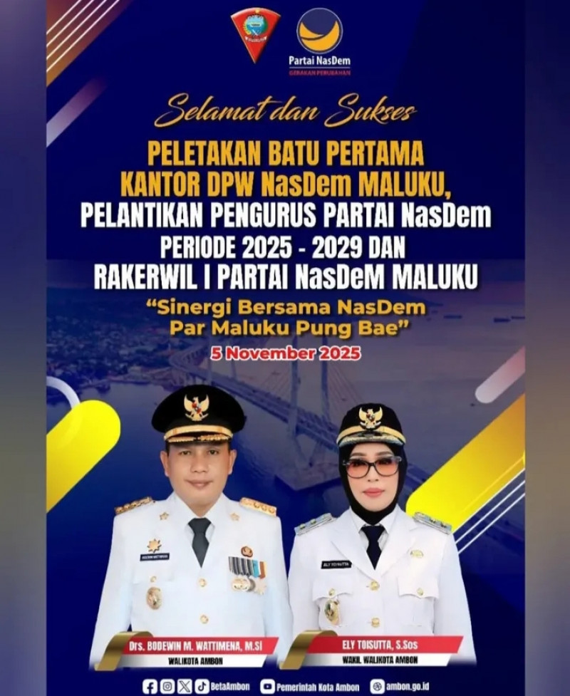 Pelantikan Penggurus Partai NasDem