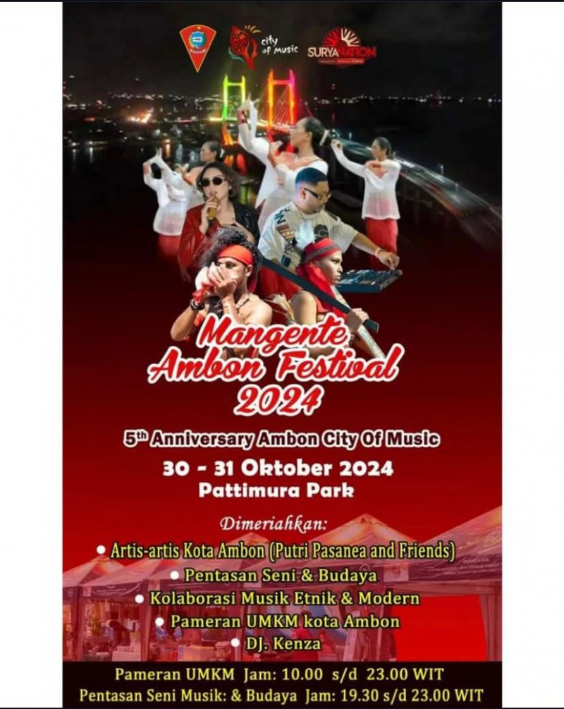 Mangente Ambon Festival 2024