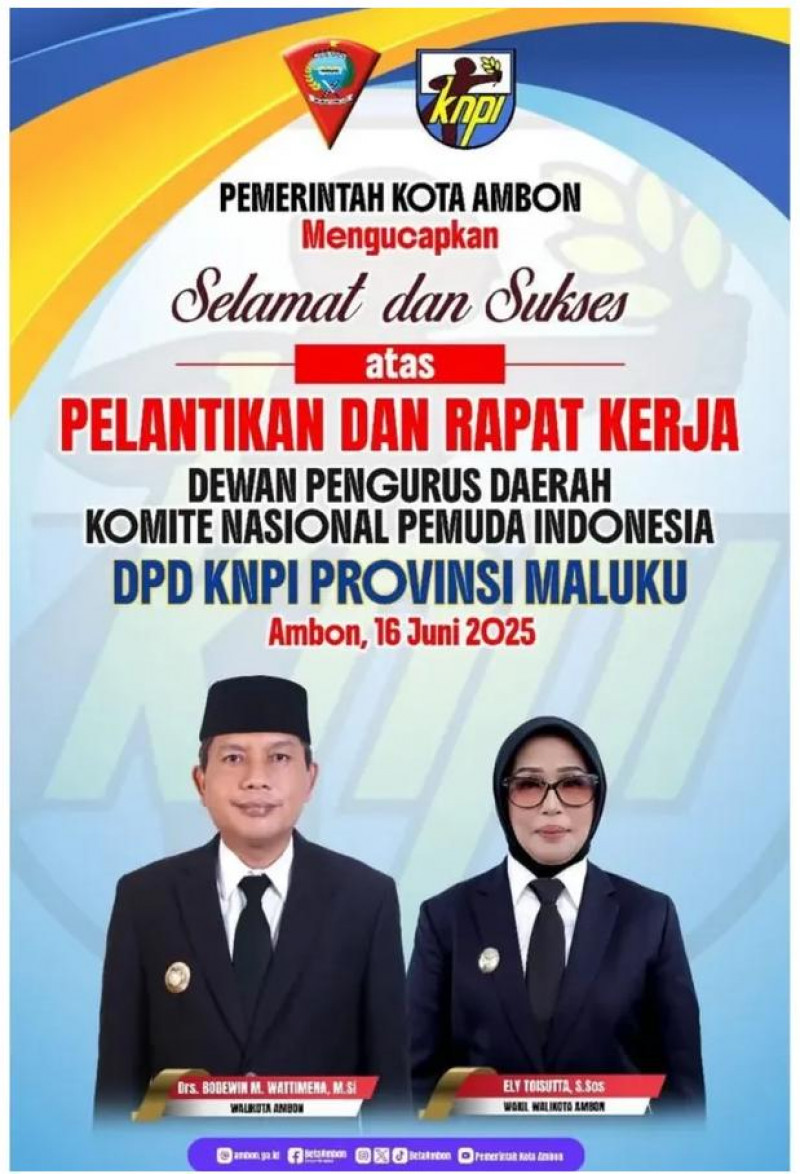 Selamat dan Sukses Pelantikan dan Rapat Kerja