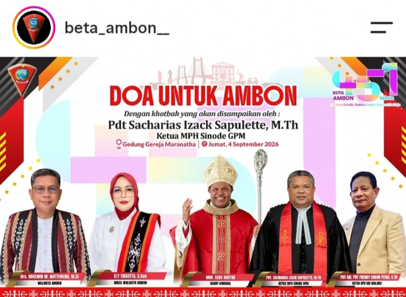 Doa Untuk Ambon