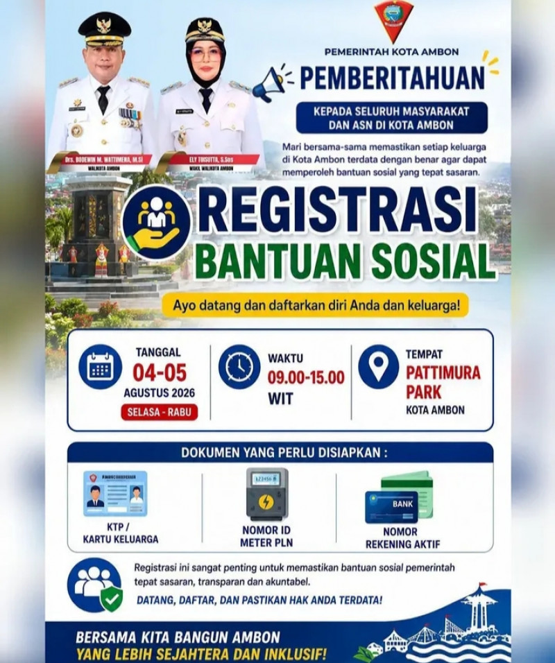 Registrasi Bantuan Sosial