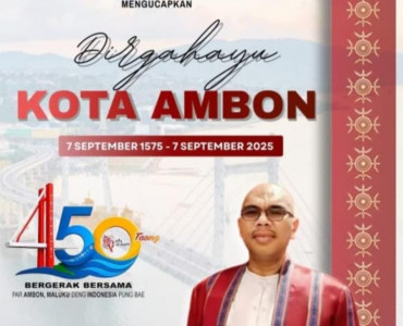 HUT Kota Ambon Ke- 450