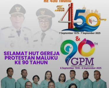 HUT Kota Ambon Ke- 450