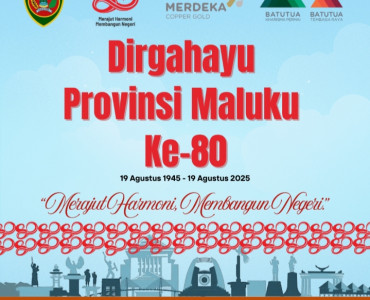HUT Provinsi Maluku Ke-80