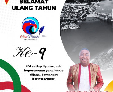 Ucapanj HUT Media Citra Maluku
