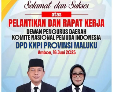 Selamat dan Sukses Pelantikan dan Rapat Kerja