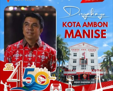 HUT Kota Ambon Ke- 450