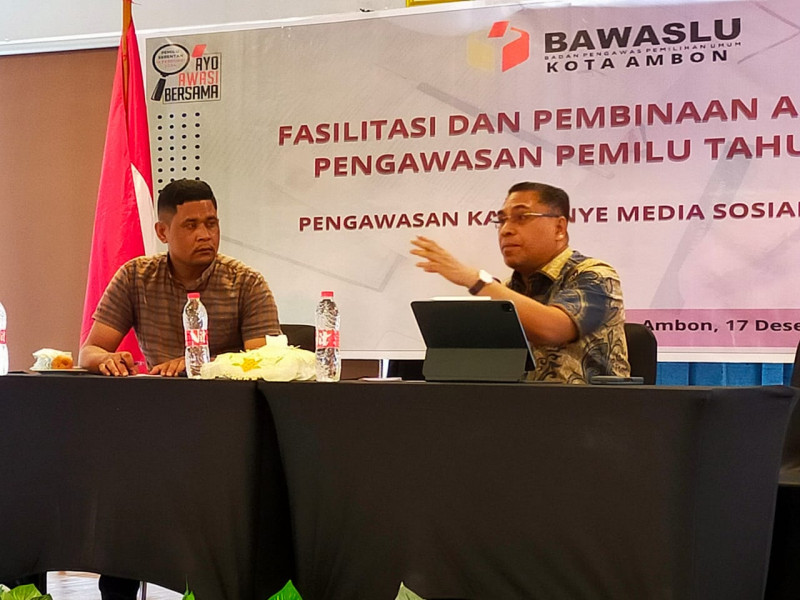 Jadi Narasumber di Bawaslu, Lekransy Paparkan Pengawasan Konten Internet