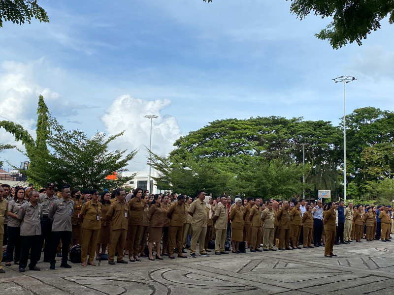 Apel Bersama, Wattimena Berharap Data Yang Diminta BPK Dapat Disampaikan Dengan Baik