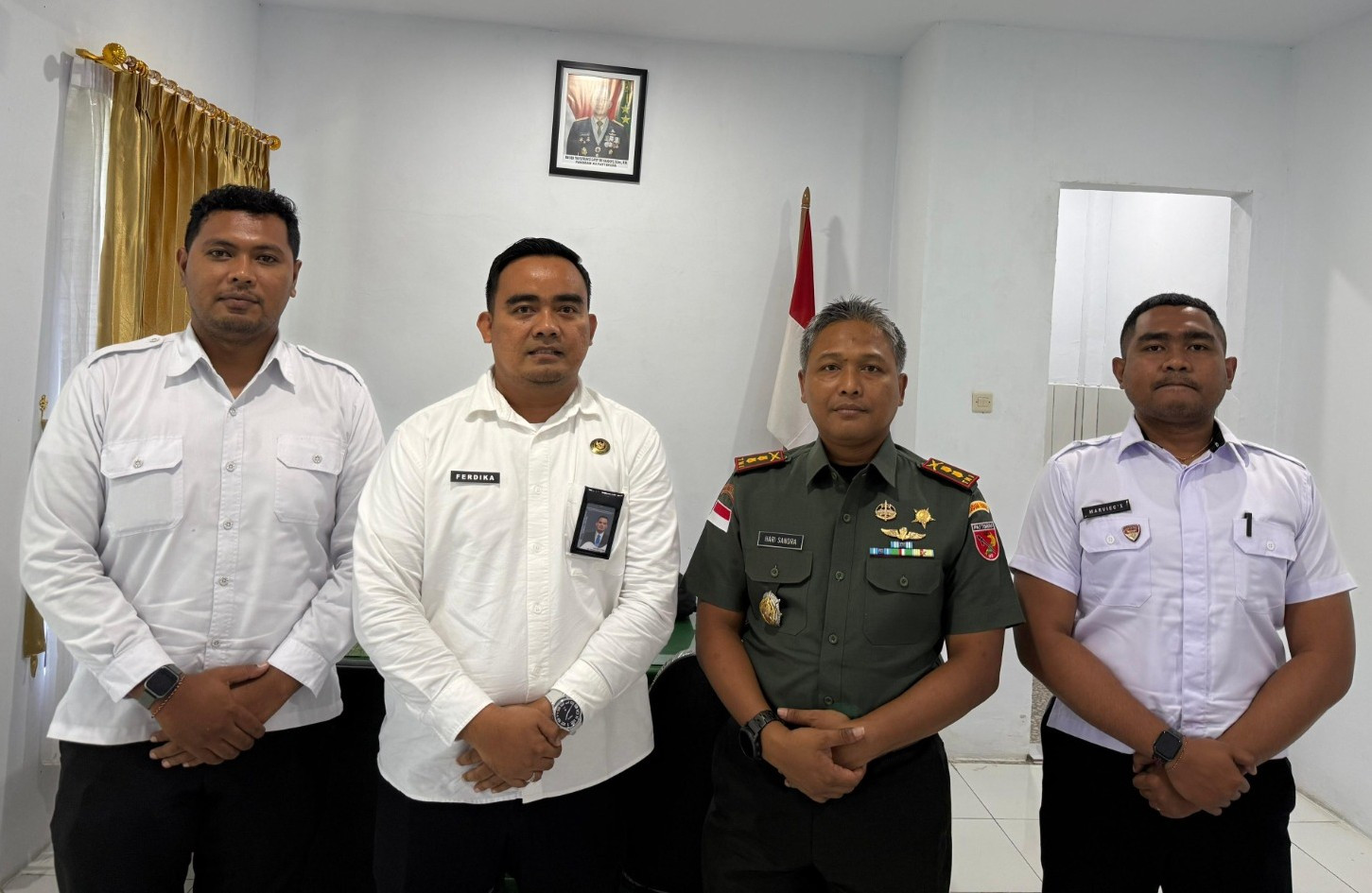 Sinergitas, Karutan Silaturahmi Ke Dandim 1504/Ambon