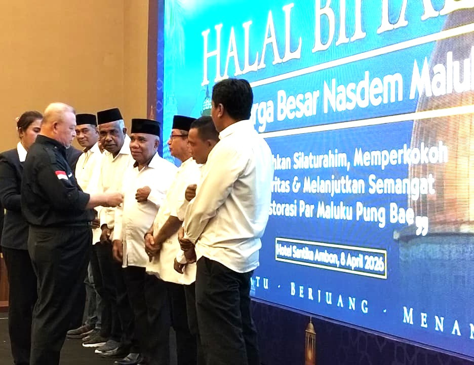 Halal Bihalal NasDem Maluku, Abdullah Vanath Tekankan Harmoni dan Kolaborasi
