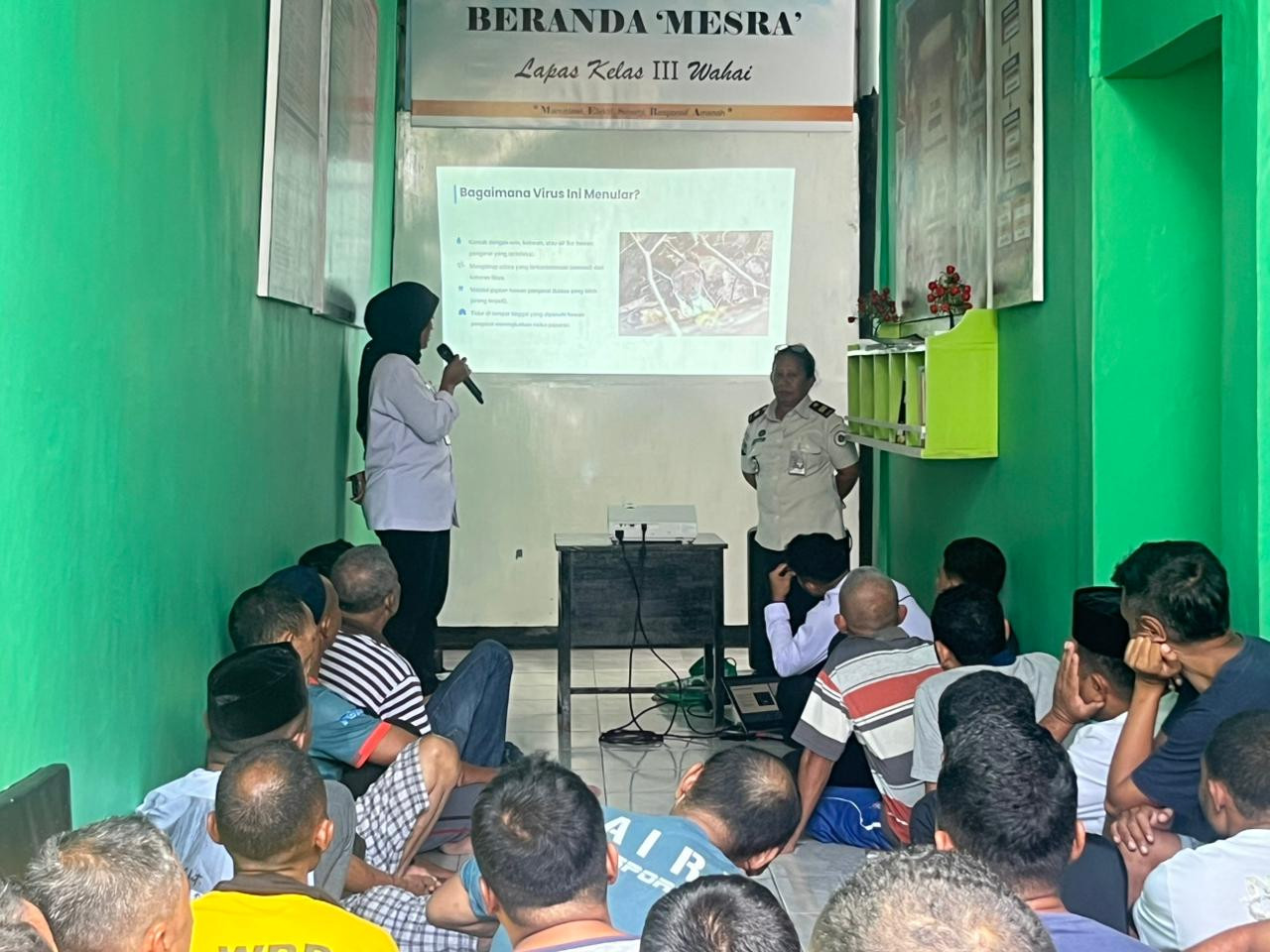 Lapas Wahai Gerak Cepat Sosialisasikan Pencegahan Hantavirus bagi Warga Binaan