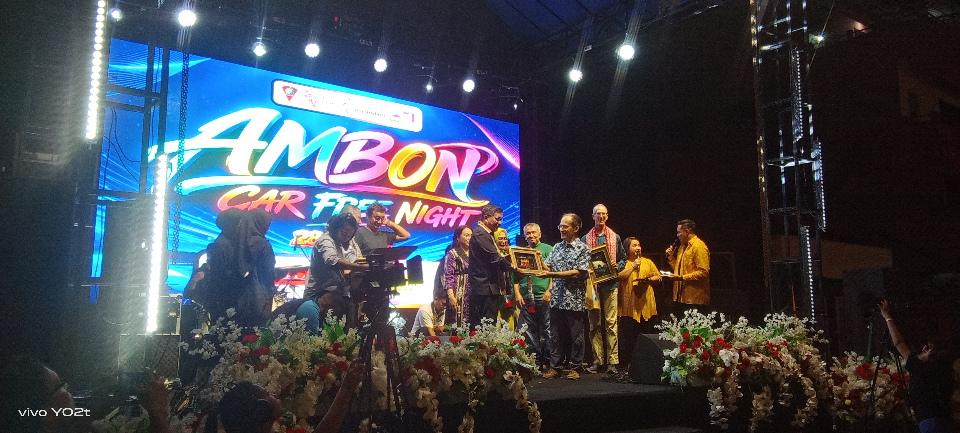 Wali Kota Ambon Canangkan Car Free Night Jadi Agenda Rutin Penggerak Ekonomi Kreatif