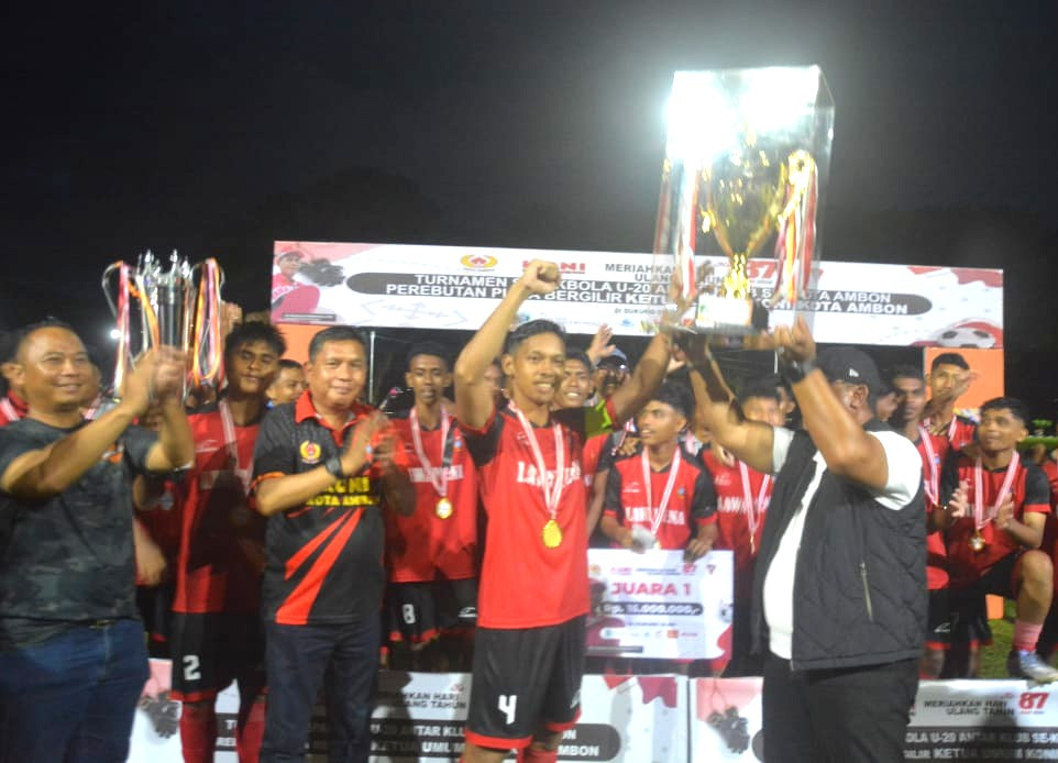 Turnamen U-20 Kota Ambon Resmi Ditutup, Wali Kota: Ini Awal Kebangkitan Sepak Bola Ambon