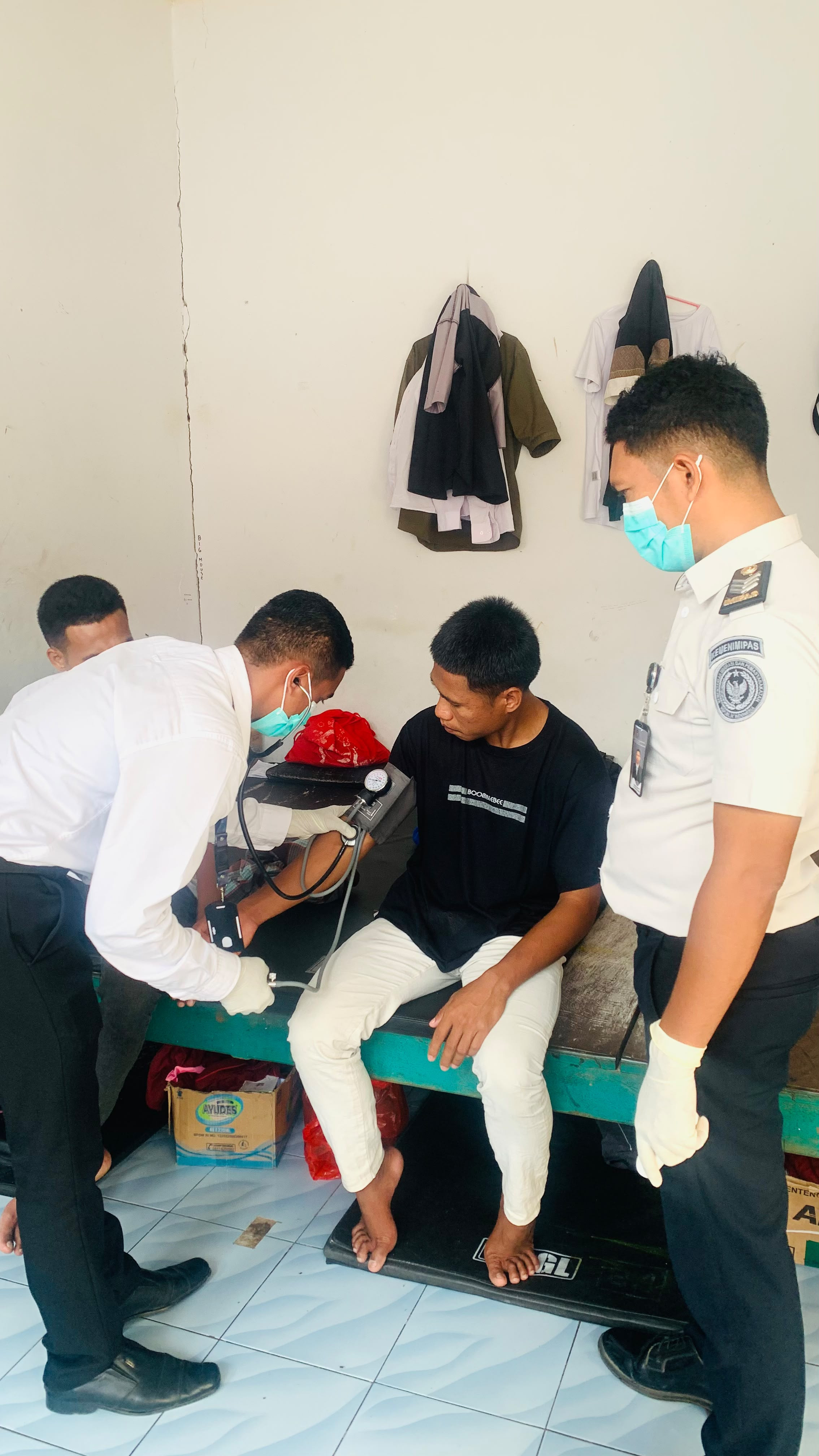 Lapas Namlea Jemput Bola Layani Kesehatan Warga Binaan di Blok Hunian Namlea