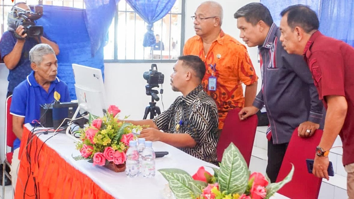 Lapas Klas II Ambon Jadi Sasaran Jemput Bola Disdukcapil