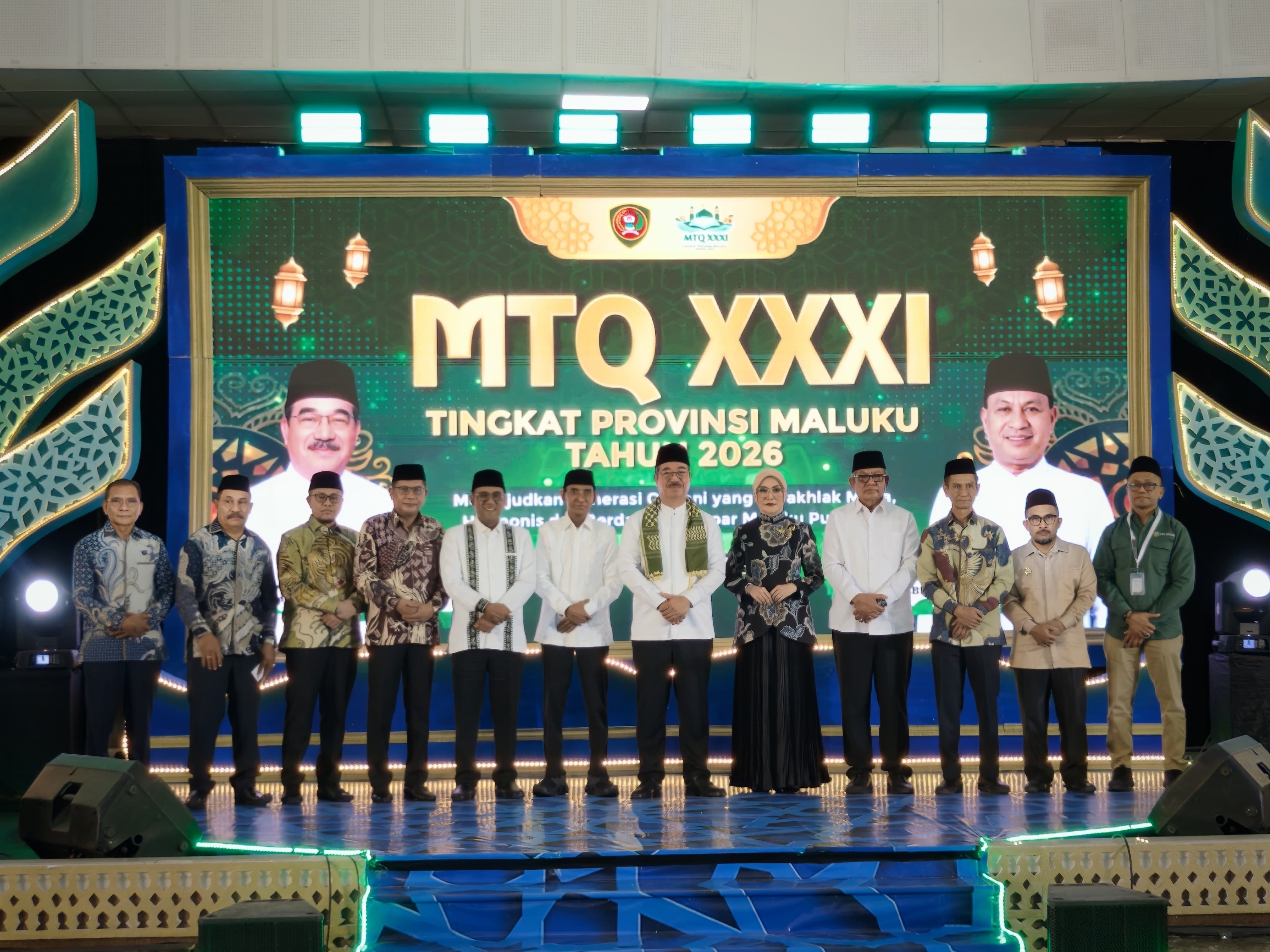 Gubernur Maluku Buka MTQ XXXI, Ajak Warga Wariskan Perdamaian bagi Generasi Mendatang