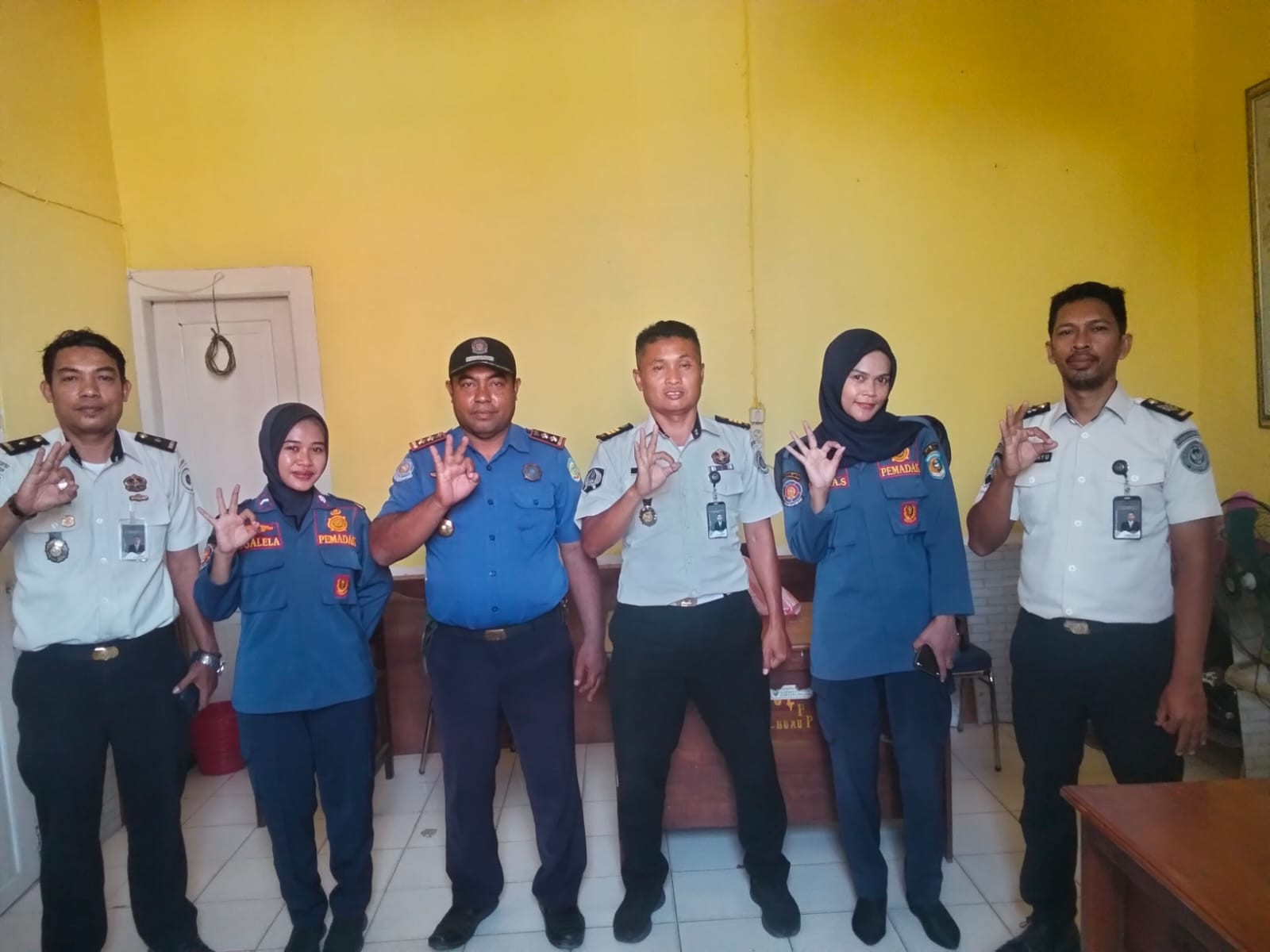 Lapas Namlea Perkuat Mitigasi Kebakaran, Gandeng Damkar Buru
