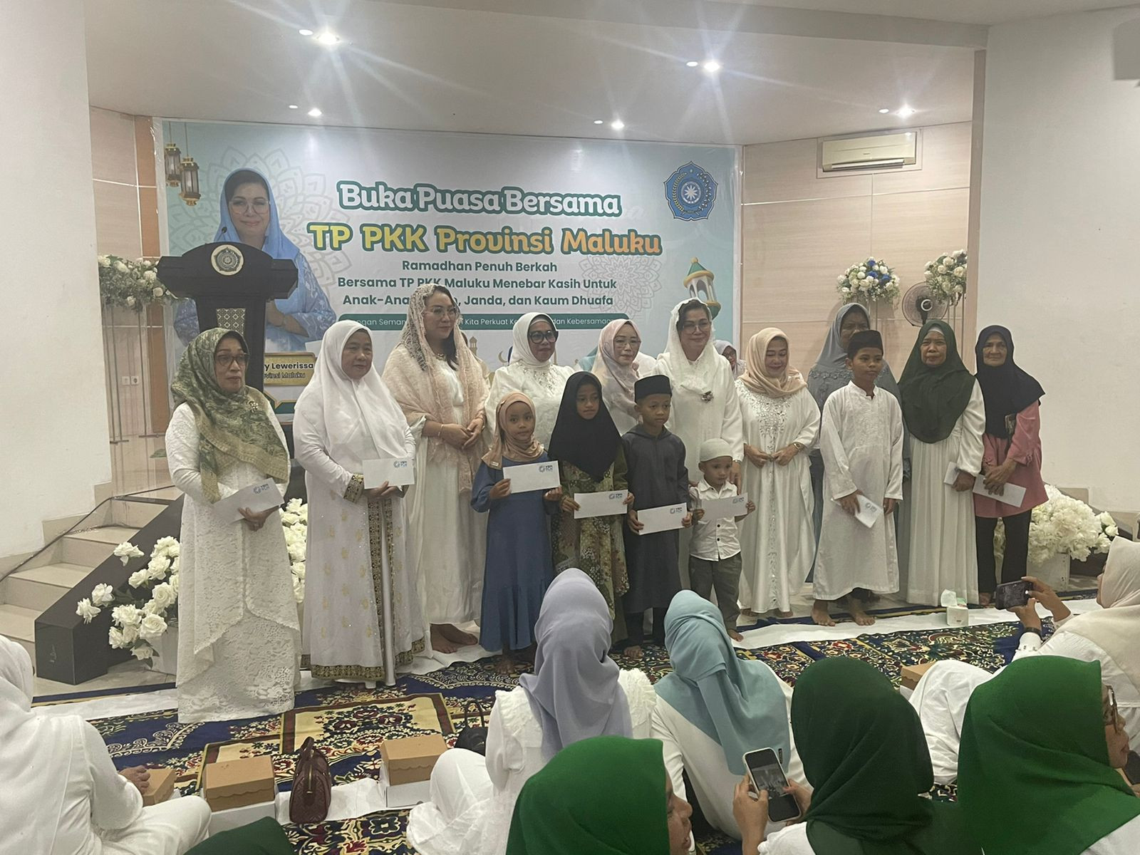 TP PKK Maluku Gelar Buka Puasa Bersama dan Berbagi Kasih di Bulan Ramadan