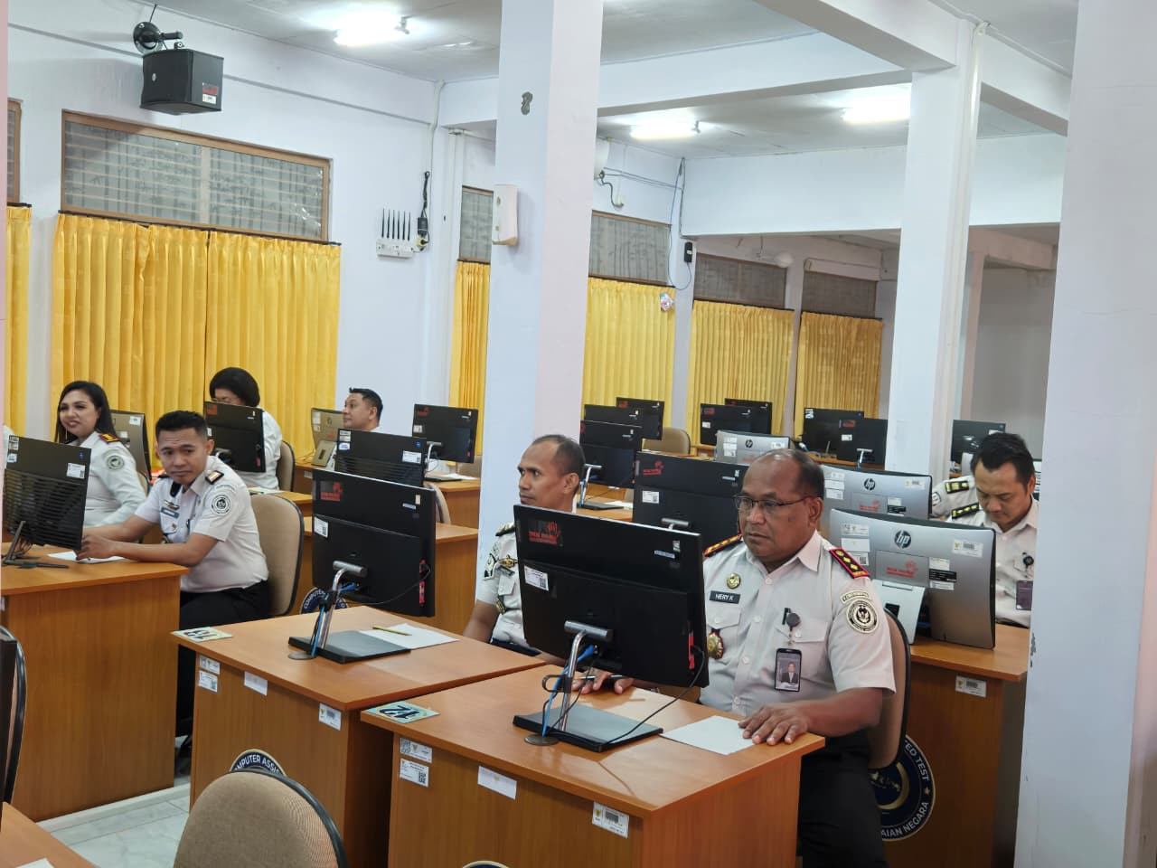 Lapas Piru Ikuti Uji Kompetensi ProASN, Perkuat Pemetaan Talenta ASN