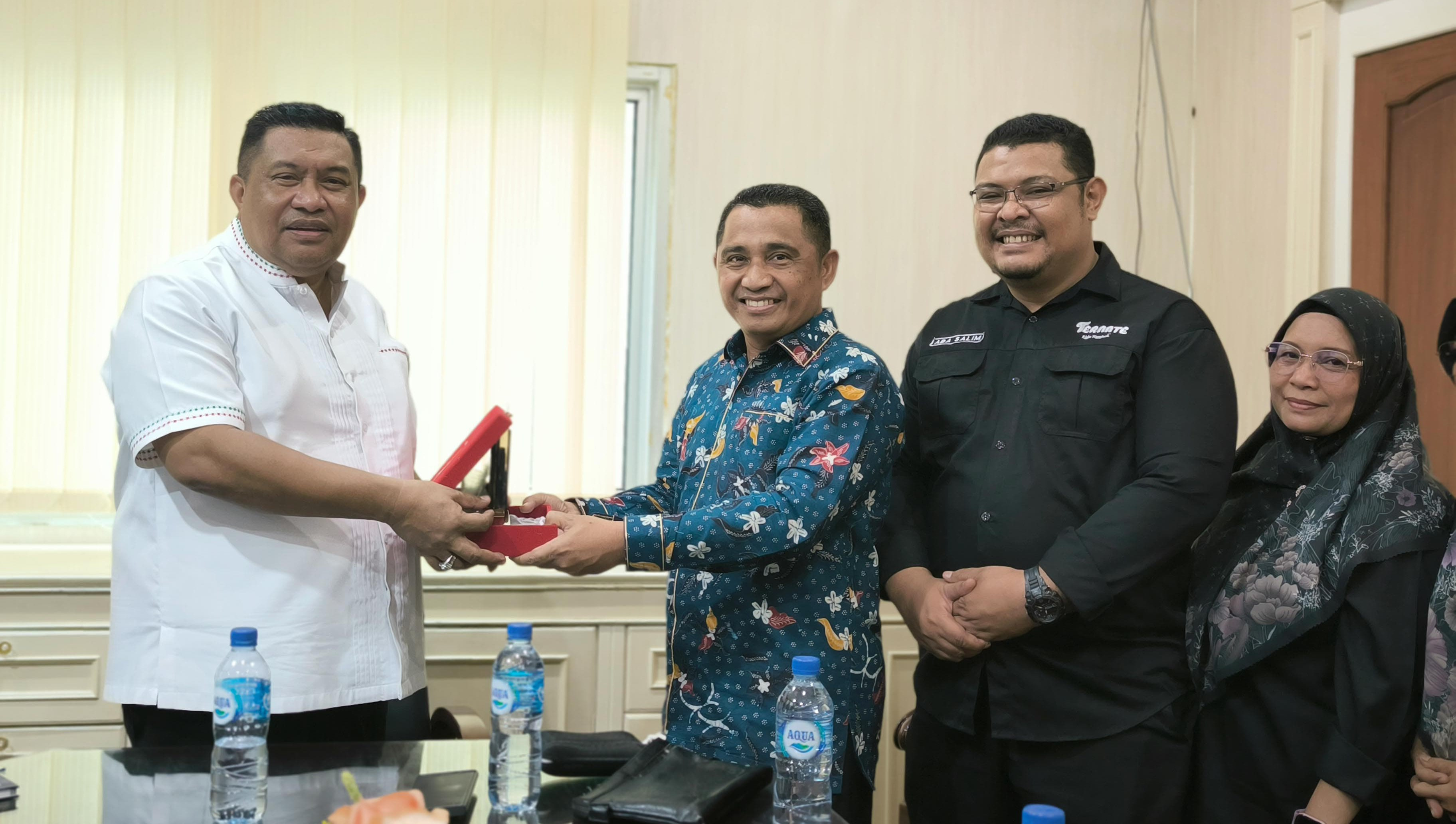 BPKAD Kota Ternate Studi Tiru di Pemkot Ambon