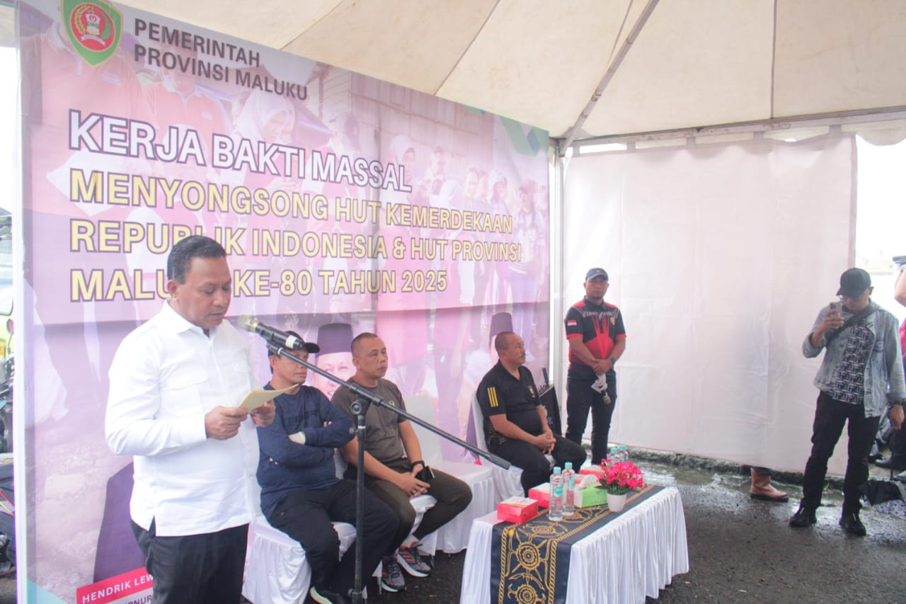 Hadiri Bhakti Massal Rangka HUT RI Ke-80 Dan HUT Provinsi, Wagub Ajak ASN/Non ASN dan TNI – Polri