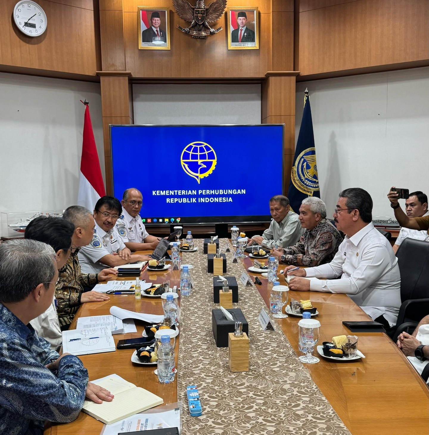Langka Gubernur Bangun Maluku Dari Sektor Perhubungan, Lewerissa Audiensi Dengan Menhub