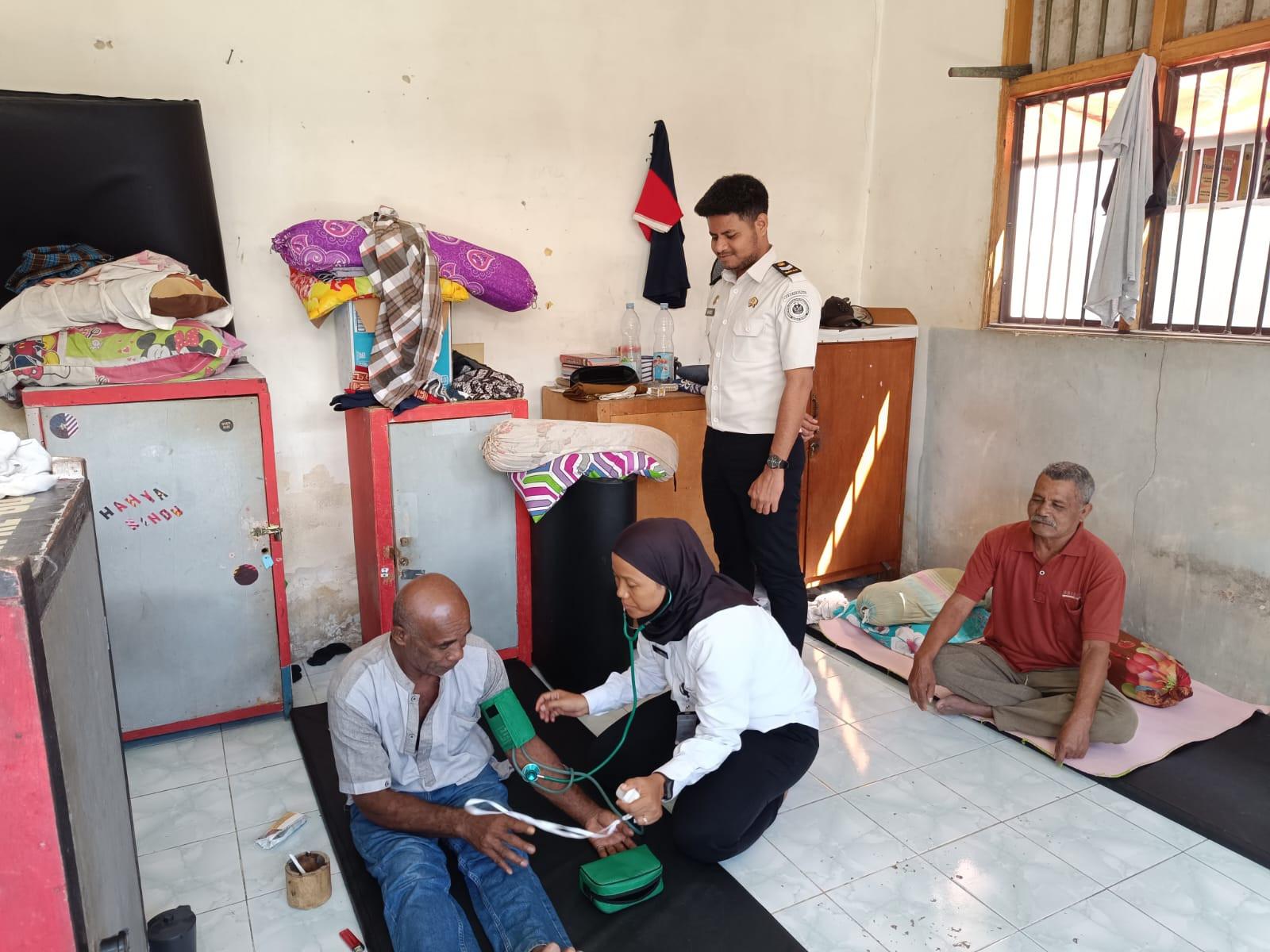 Perkuat Layanan Kesehatan, Lapas Wahai Intensifkan Program Perling di Blok Hunian