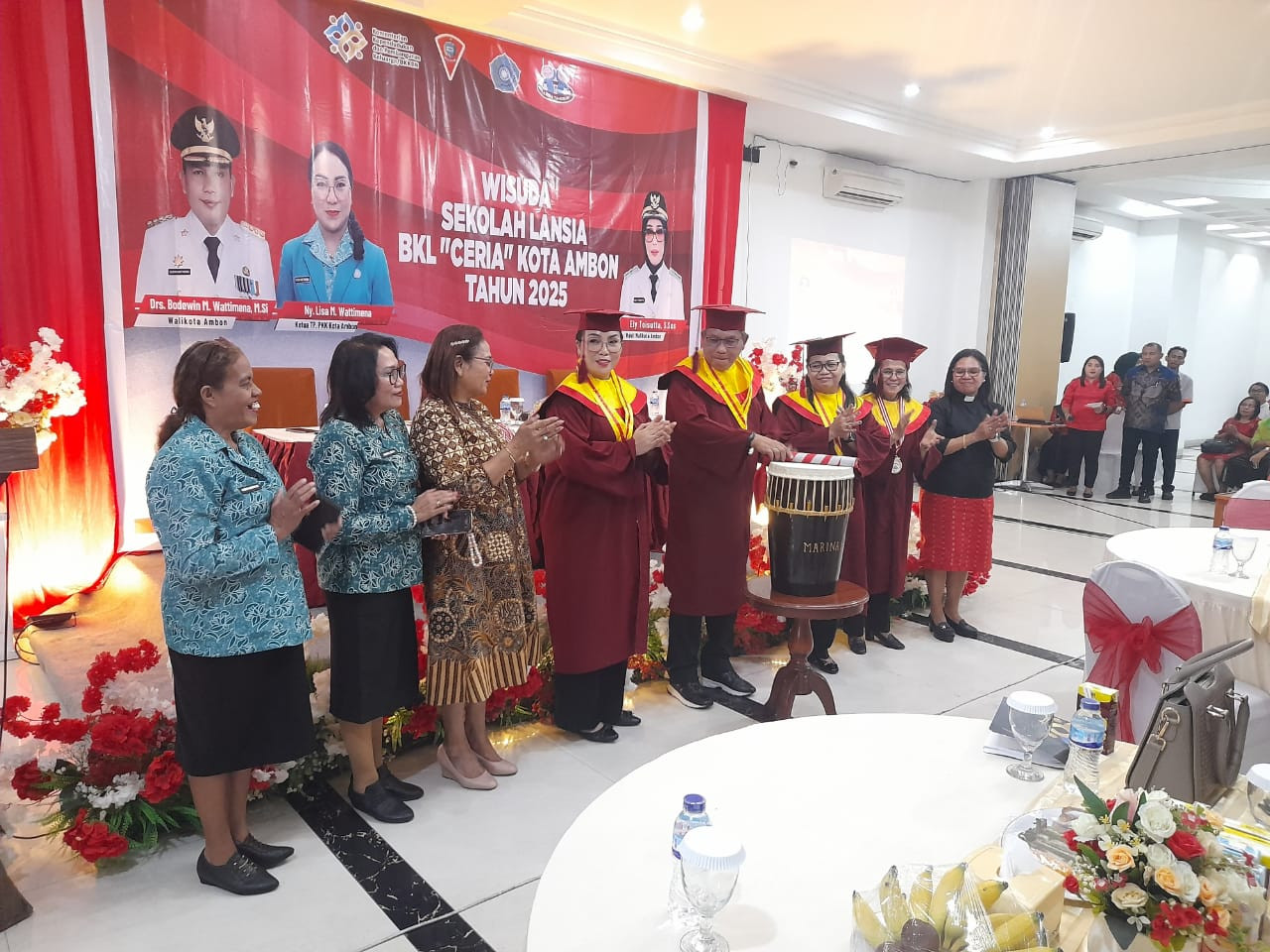 Pemkot Ambon Tegaskan Komitmen Hadirkan Kebahagiaan bagi Lansia Lewat Sekolah Lansia