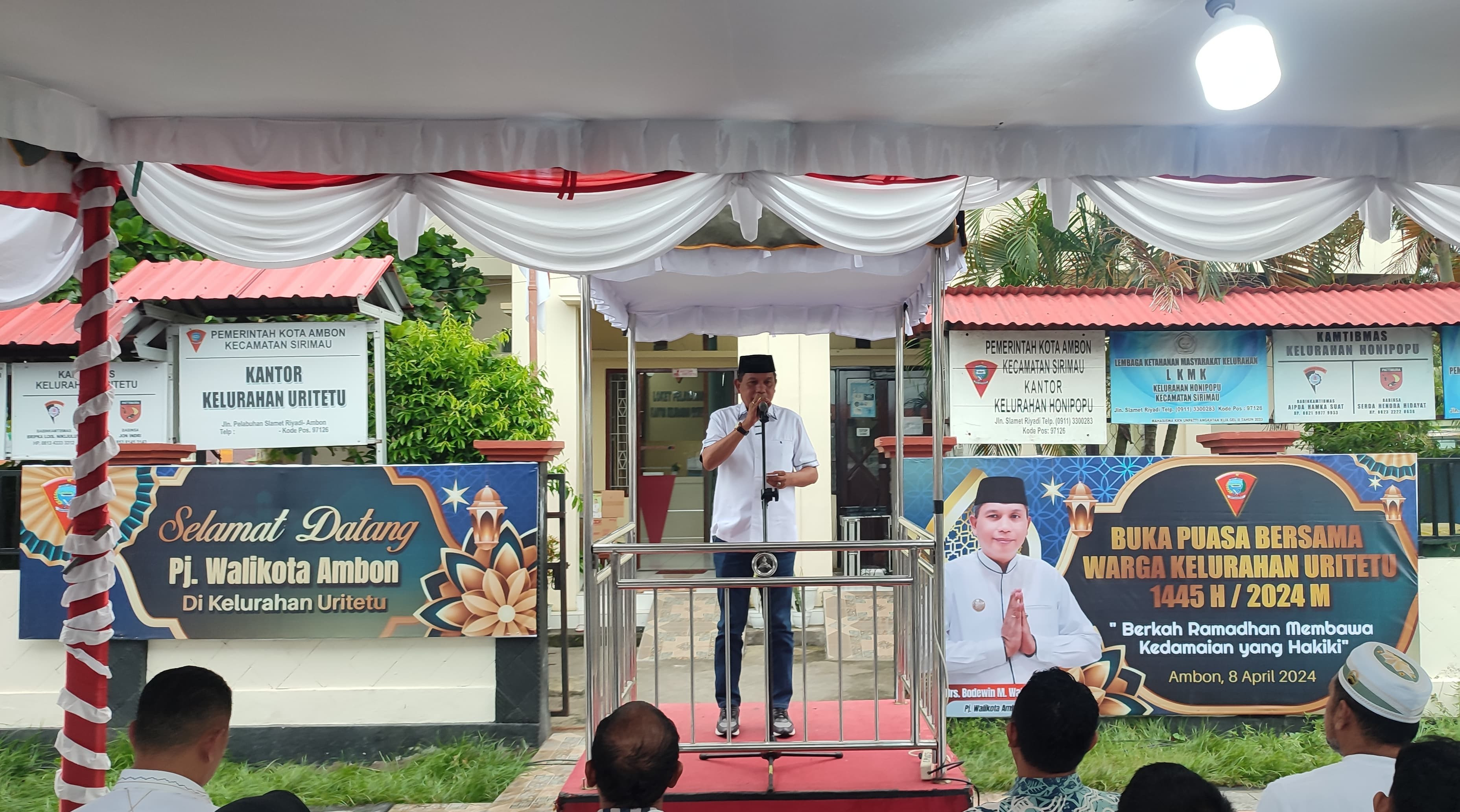Kelurahan Uritetu Bantu UMKM, Wattimena Apresiasi