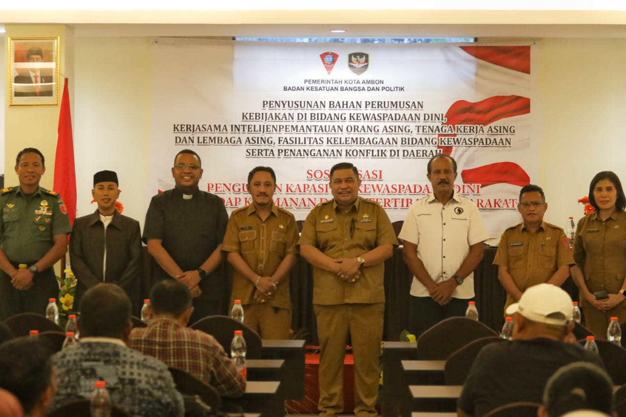 Sekkot Buka Sosialisasi Penguatan Kapasitas Kewaspadaan Dini Masyarakat