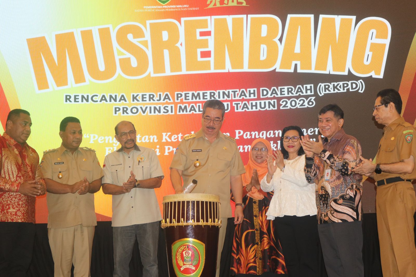 Buka Musrembang RKPD Lewerissa Berharap, Sebagai Wujud Pelaksanaan, Pengawasan dan Pengendalian Pembangunan di Wilayah Provinsi Maluku