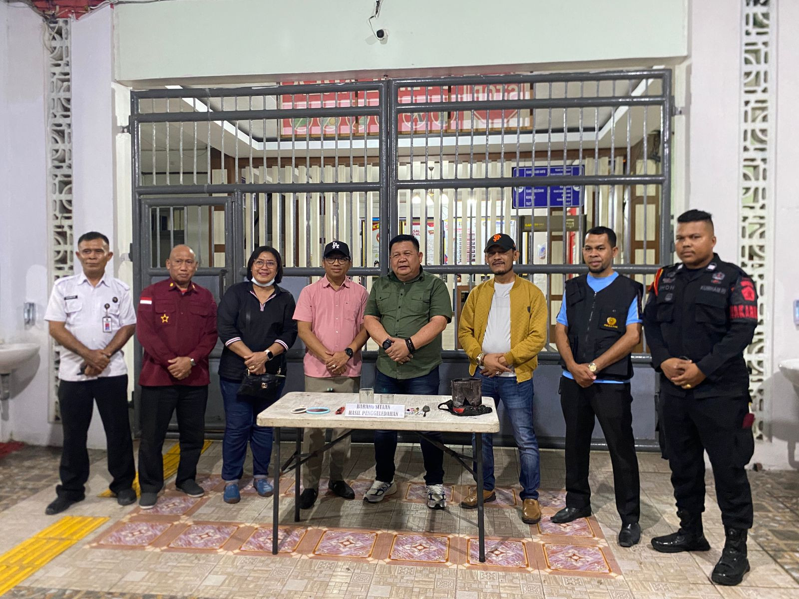 Mastikan SOP, Kakanwil Dijenpas Maluku Bersama Irwil IV Gelar Sidak
