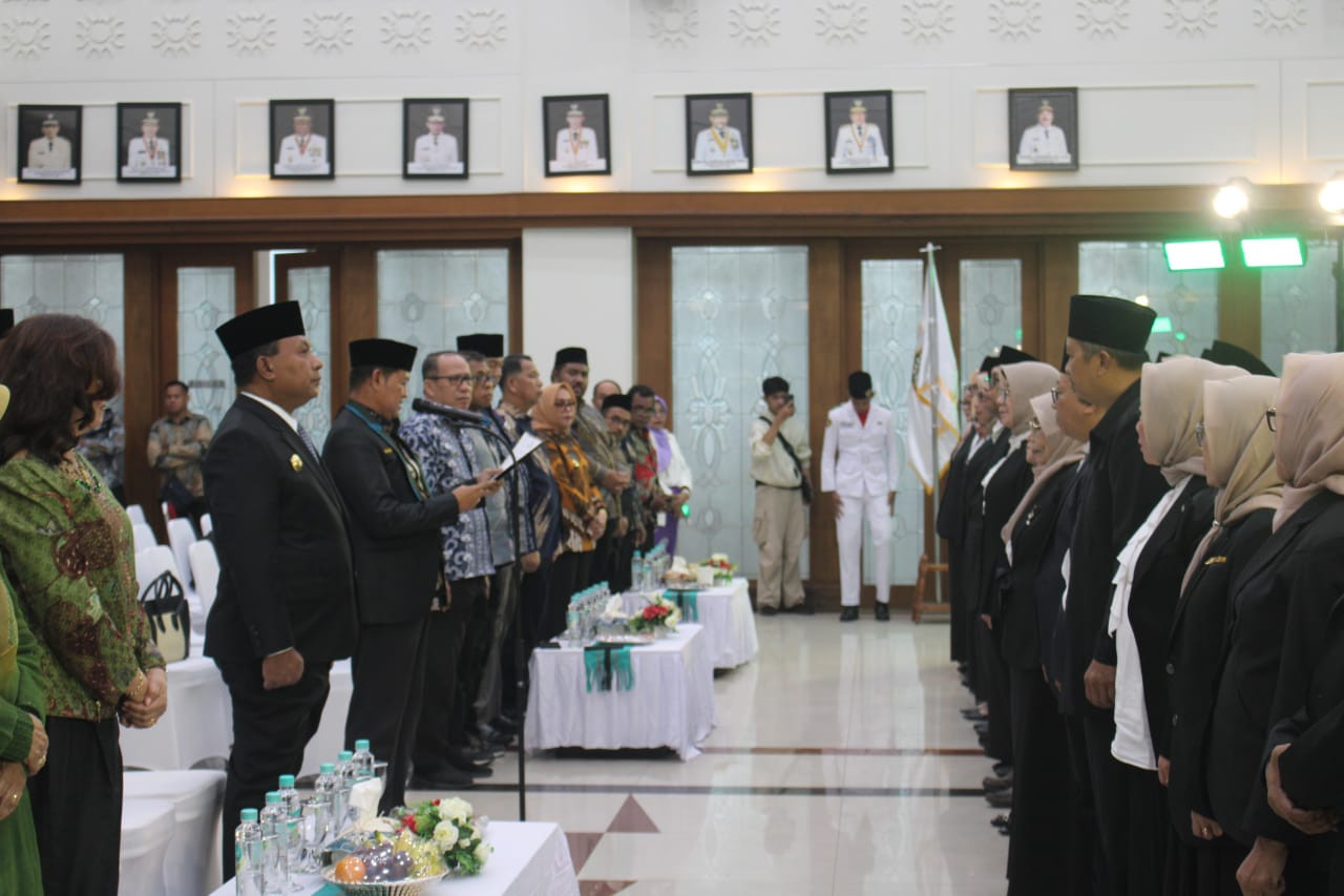 Vanath Hadiri Pelantikan DPW LASQI Nusantara Jaya Provinsi Maluku 2025-2030