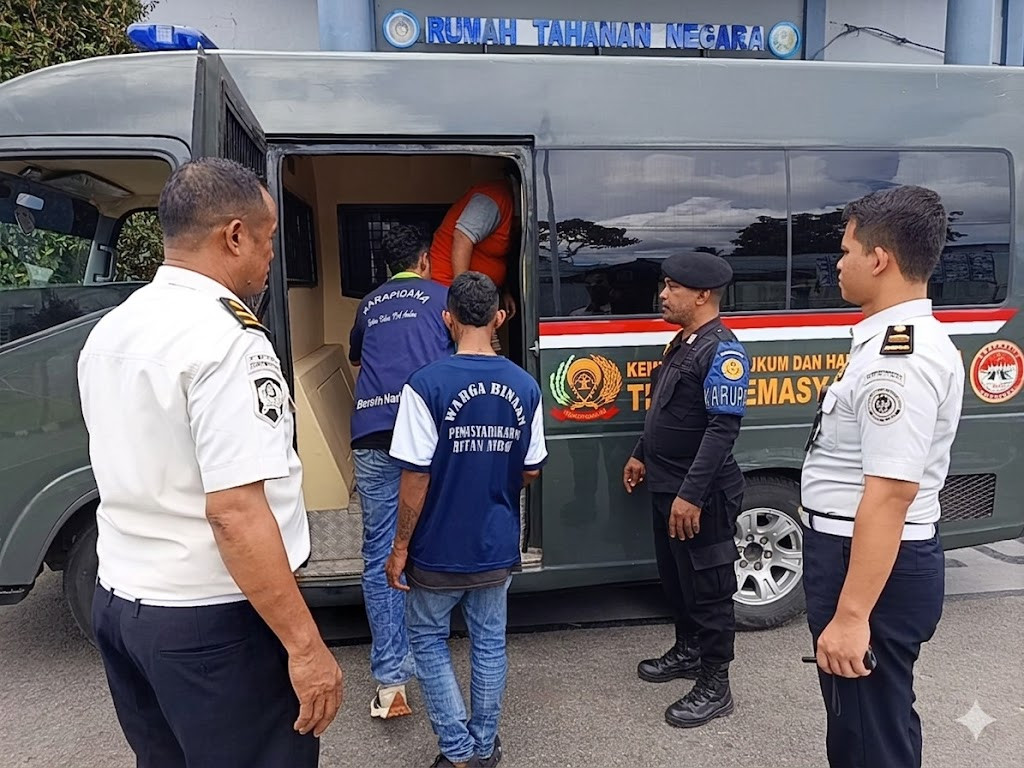 Rutan Ambon Pindahkan Tujuh Narapidana ke Lapas Ambon untuk Optimalkan Pembinaan