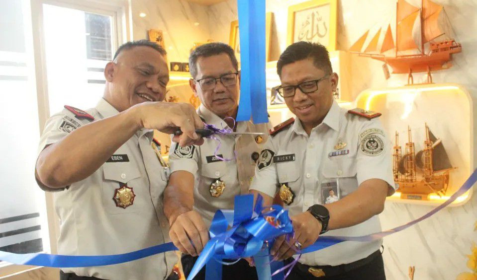 Kanwil Ditjenpas Maluku Raih Peringkat Tiga Nasional Lomba Lounge Produk Warga Binaan