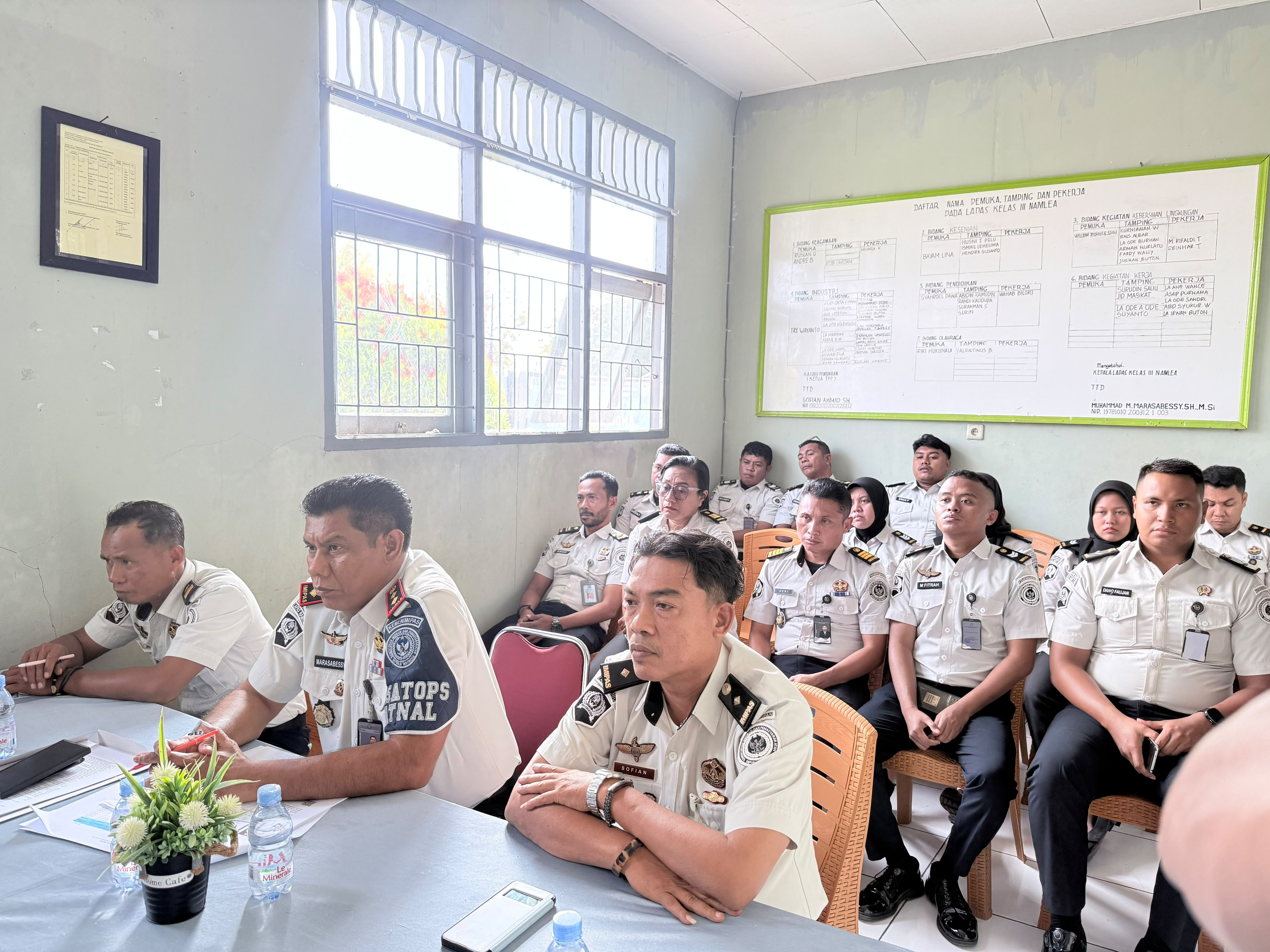 Kanwil Ditjenpas Maluku Laksanakan Evaluasi Kinerja Lapas Kelas III Namlea