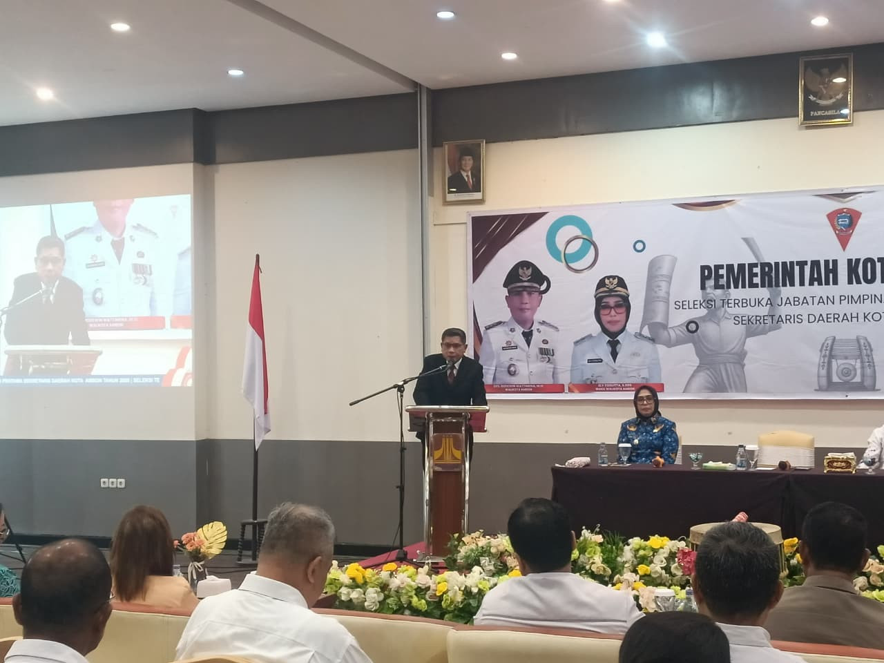 Wali Kota Ambon Buka Seleksi Sekda, Dorong Profesionalisme Birokrasi