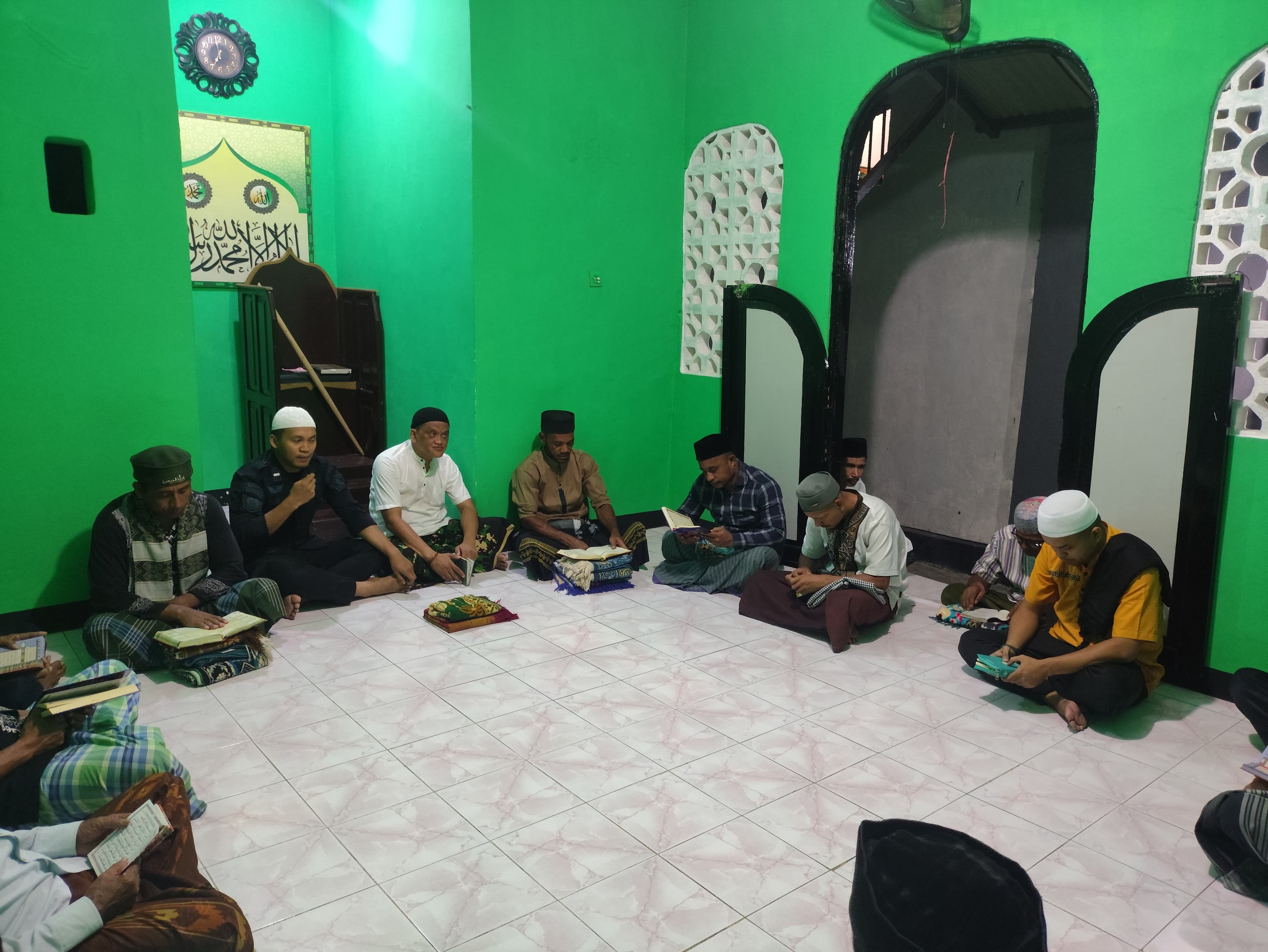 Meningkatkan Keimanan Dan Memperkuat Kebersamaan,  Lapas Kelas III Wahai Lakukan Kegiatan Yasinan