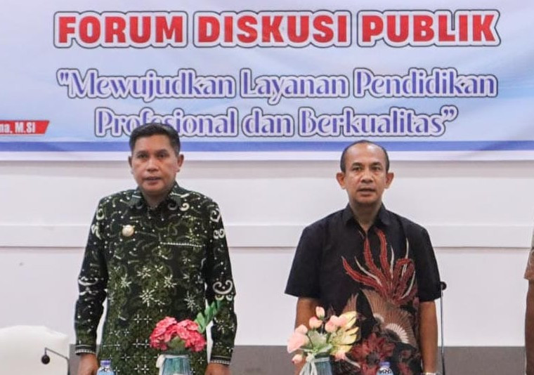Wujudkan Layanan Pendidikan Berkualitas, Dindik Gelar Diskusi Publik