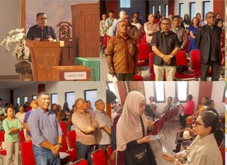IKB TNS Ambon Jadi Mitra Pemkot, 250 Warga Daftar Perlinsos Digital Saat Ibadah Bersama