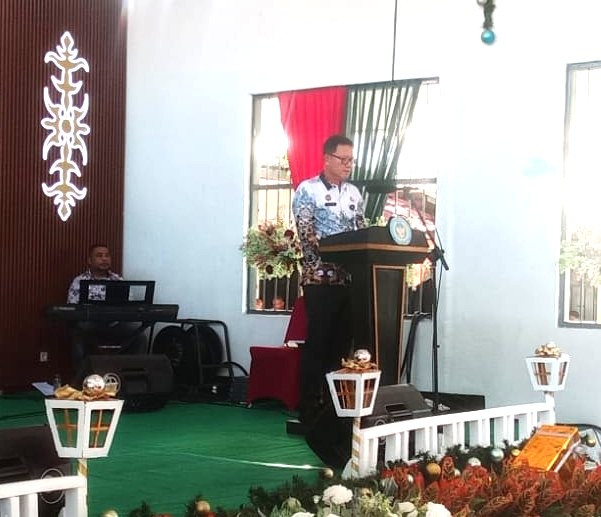 Lapas Kelas II Ambon Rayakan Natal Bersama Warga Binaan dan Pegawai