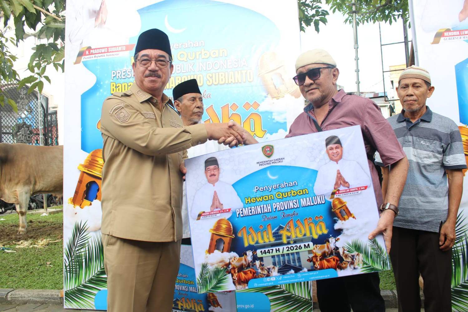 Iduladha 2026, Pemprov Maluku dan Presiden RI Distribusikan Hewan Kurban