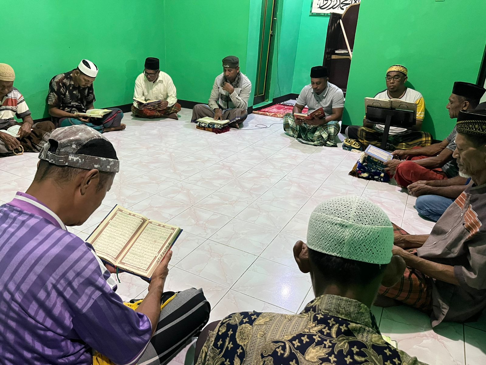 Tingkatkan Solidaritas dan Antisipasi Bencana Alam, Lapas Wahai Gelar Yasinan dan Doa Bersama