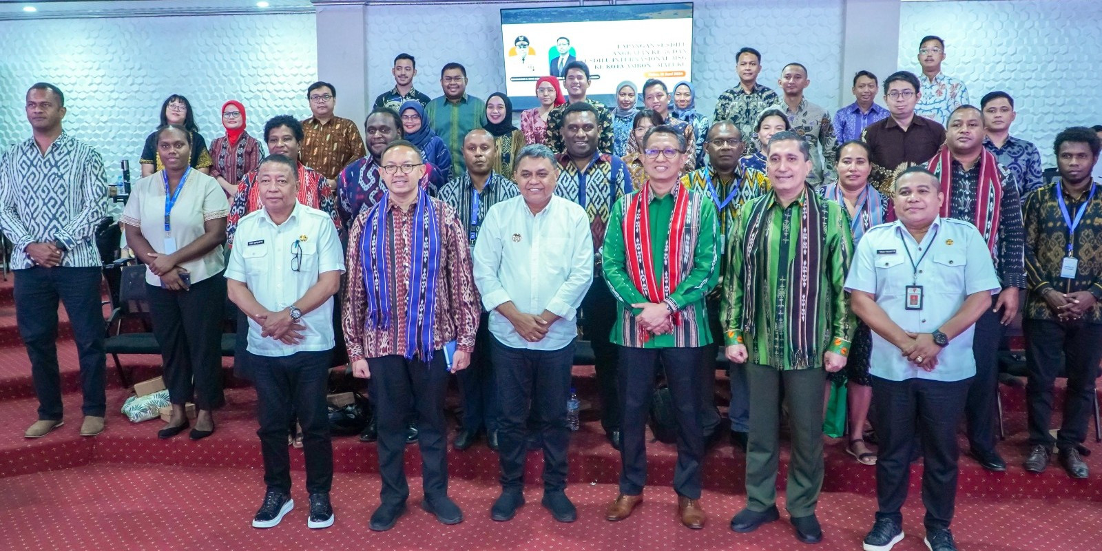 Peserta Sesdilu Kemenlu Kunjungi Pemkot Ambon