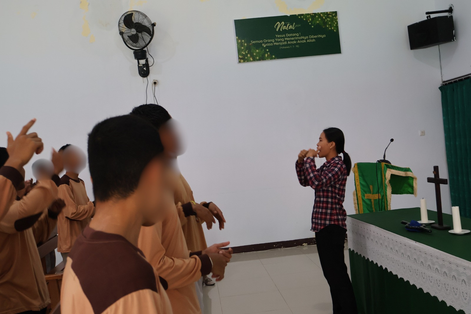 LPKA Ambon Bersama Kemenag Kota Ambon Gelar Ibadah Kreatif untuk Anak Binaan